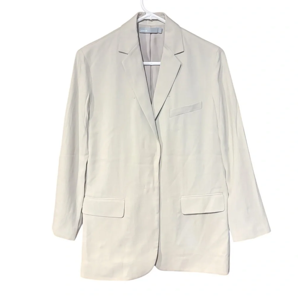 Vince Soft Blazer in Horchata - Picture 2 of 8